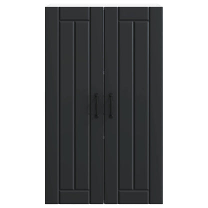 Armadietto a muro LUCCA Nero 60 x 31 x 100 cm | homemem39
