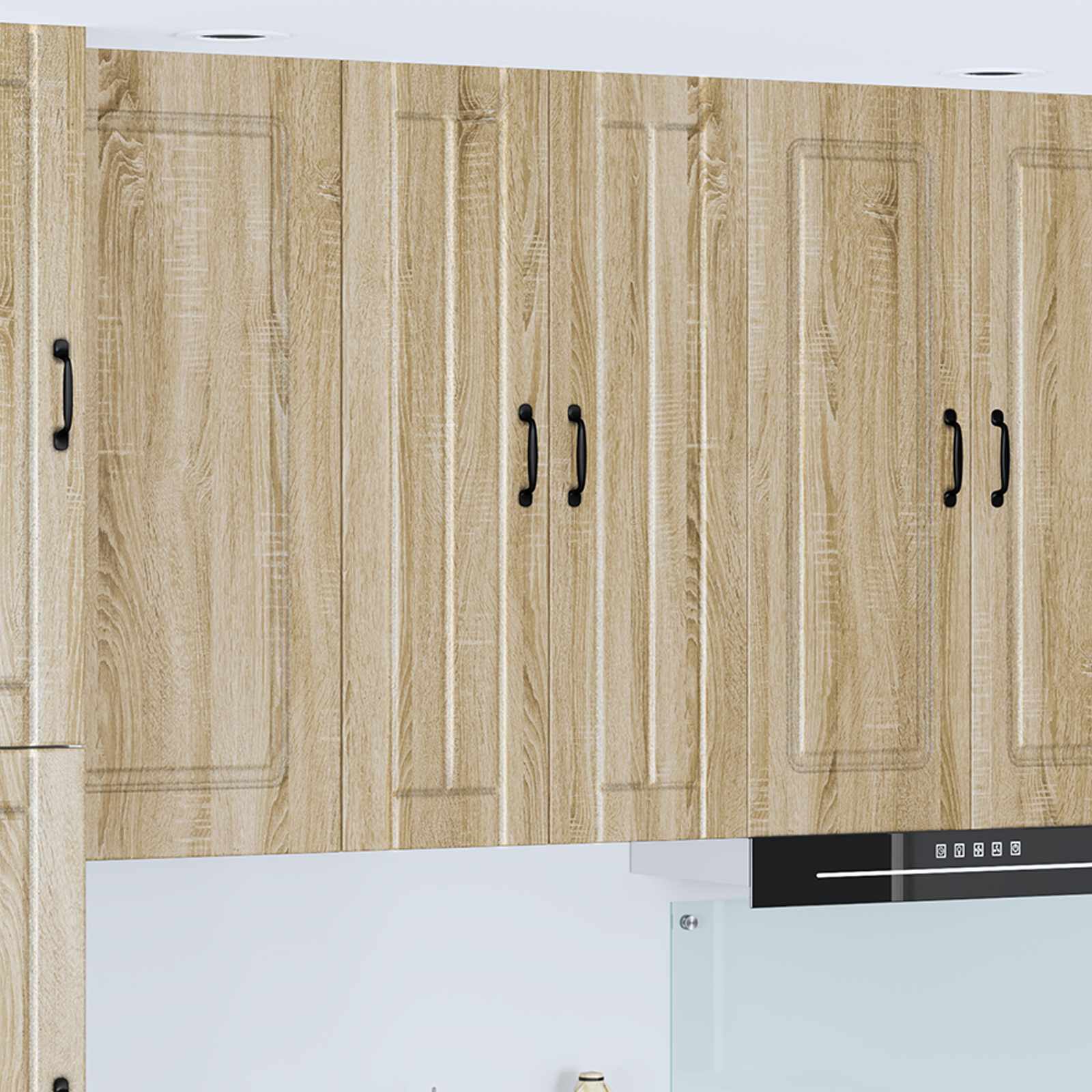 Armadietto a muro LUCCA Rovere Sonoma 60 x 31 x 100 cm | homemem39