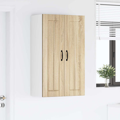 Armadietto a muro LUCCA Rovere Sonoma 60 x 31 x 100 cm | homemem39