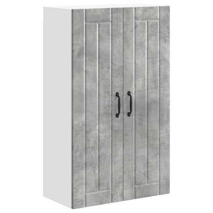 Pannello lavastoviglie Lucca Grigio Cemento 60 x 31 x 100 cm | homemem39