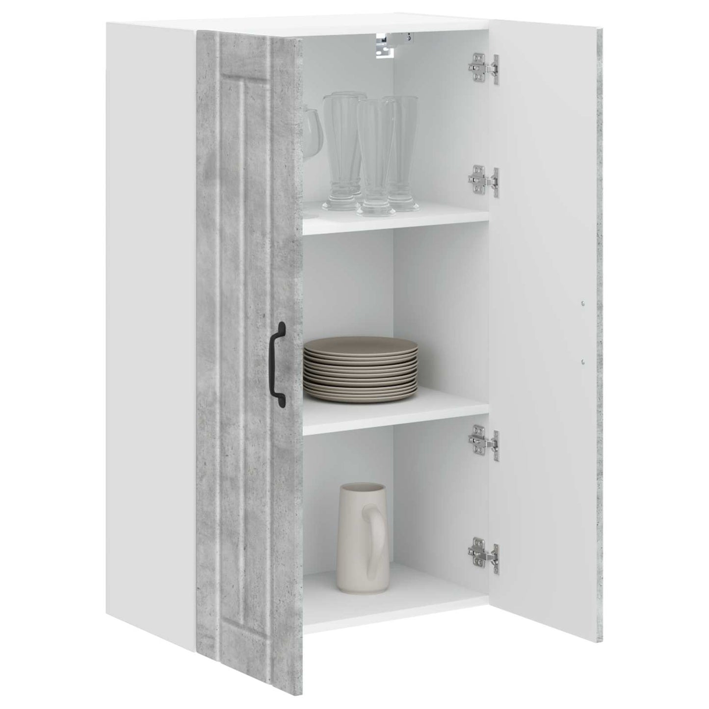 Pannello lavastoviglie Lucca Grigio Cemento 60 x 31 x 100 cm | homemem39