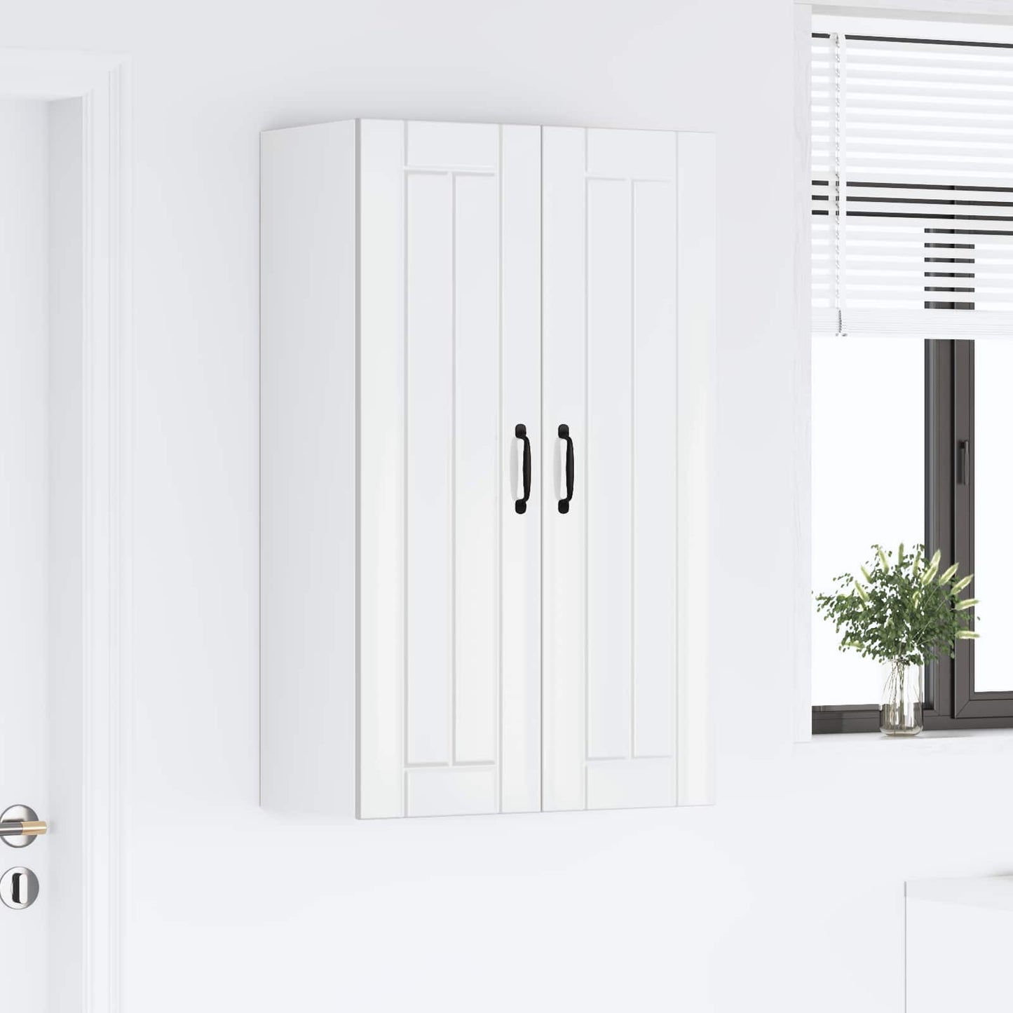Pannello lavastoviglie Lucca Bianco Lucido 60 x 31 x 100 cm | homemem39