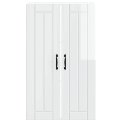 Armadietto a muro LUCCA Bianco Lucido 60 x 31 x 100 cm