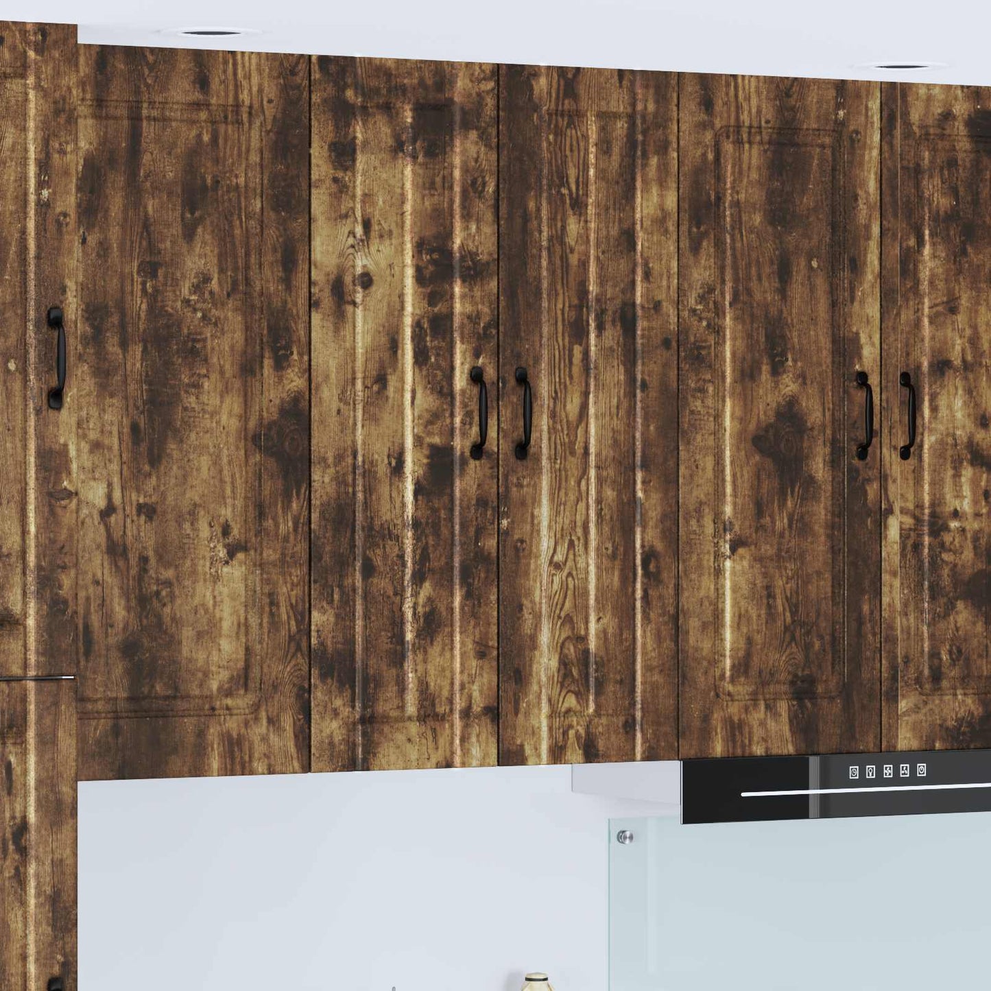 Armadietto a muro LUCCA Rovere Fumo 60 x 31 x 100 cm
