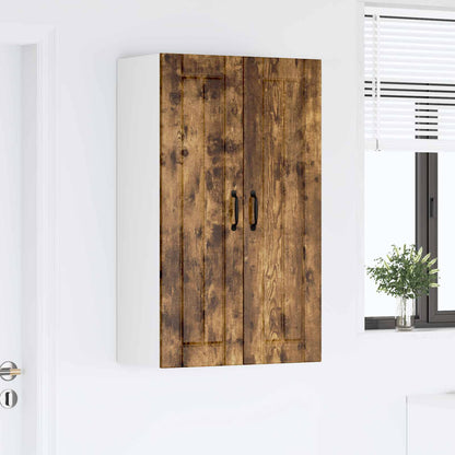 Armadietto a muro LUCCA Rovere Fumo 60 x 31 x 100 cm