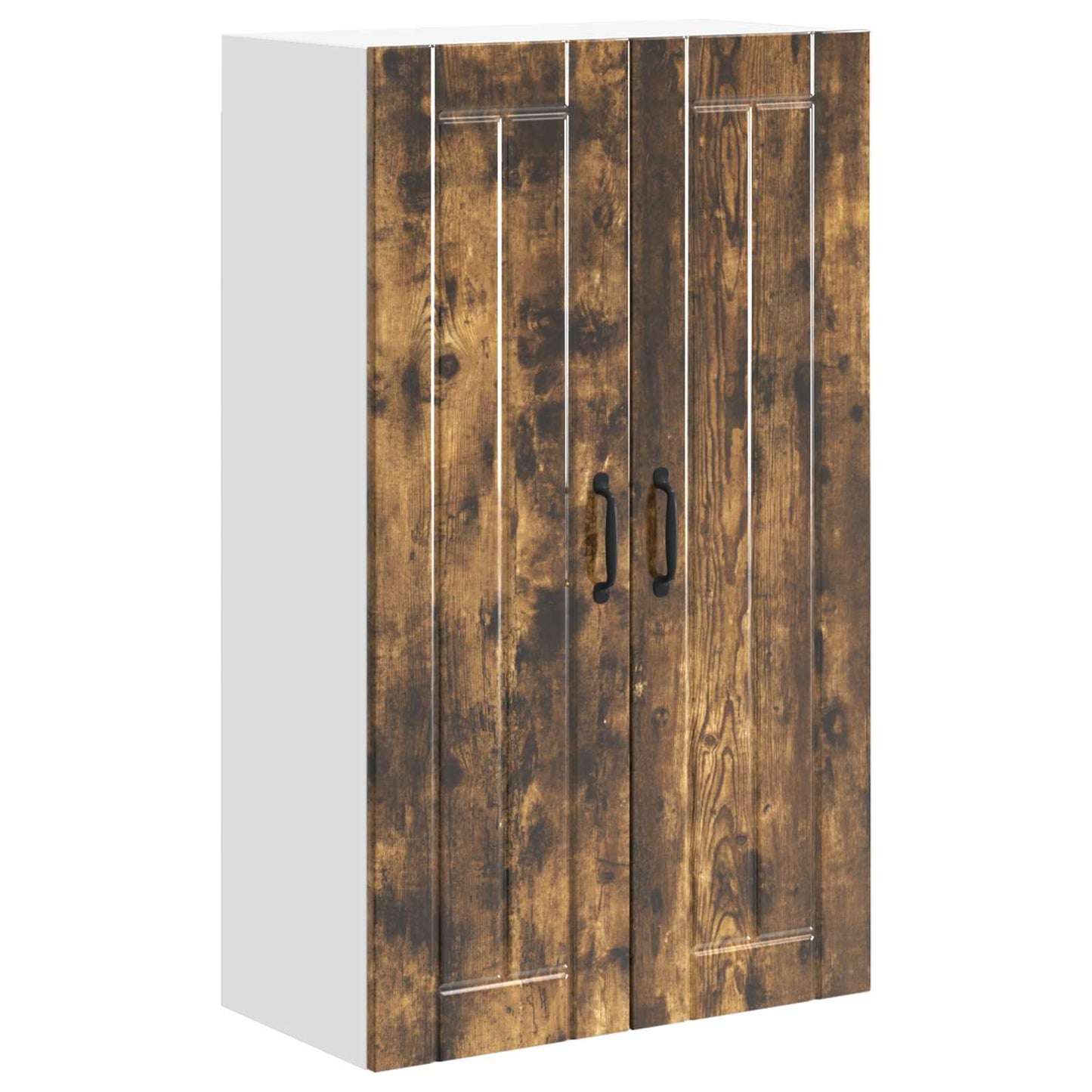 Armadietto a muro LUCCA Rovere Fumo 60 x 31 x 100 cm