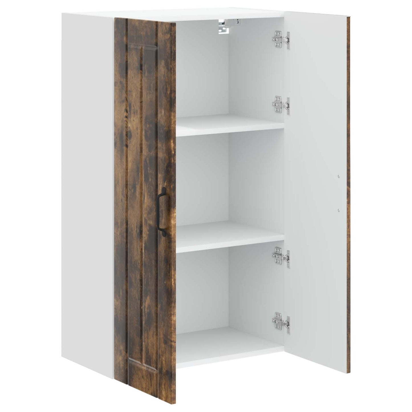 Armadietto a muro LUCCA Rovere Fumo 60 x 31 x 100 cm