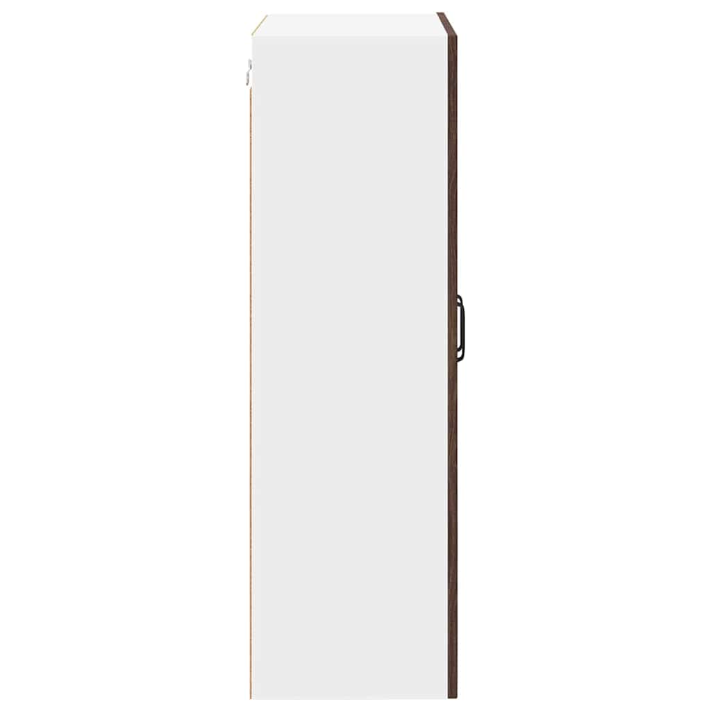 Armadietto a muro LUCCA Rovere Marrone 60 x 31 x 100 cm