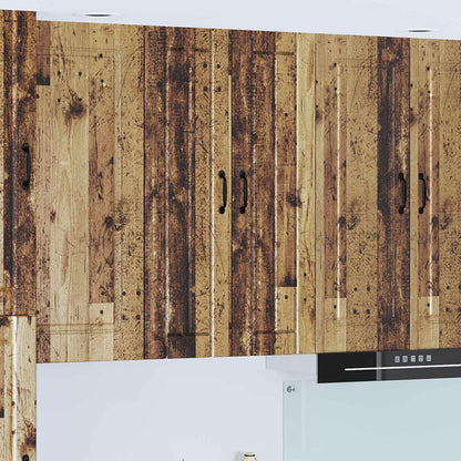 Armadietto a muro LUCCA Legno antico 60 x 31 x 100 cm