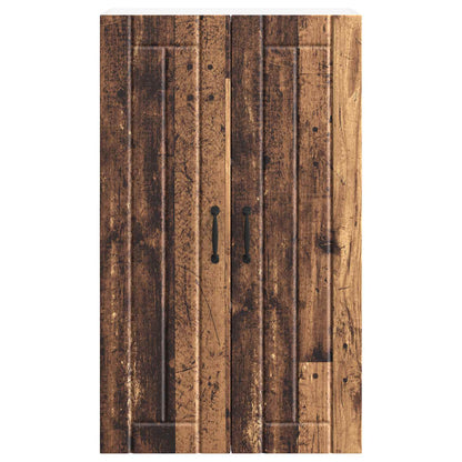 Armadietto a muro LUCCA Legno antico 60 x 31 x 100 cm