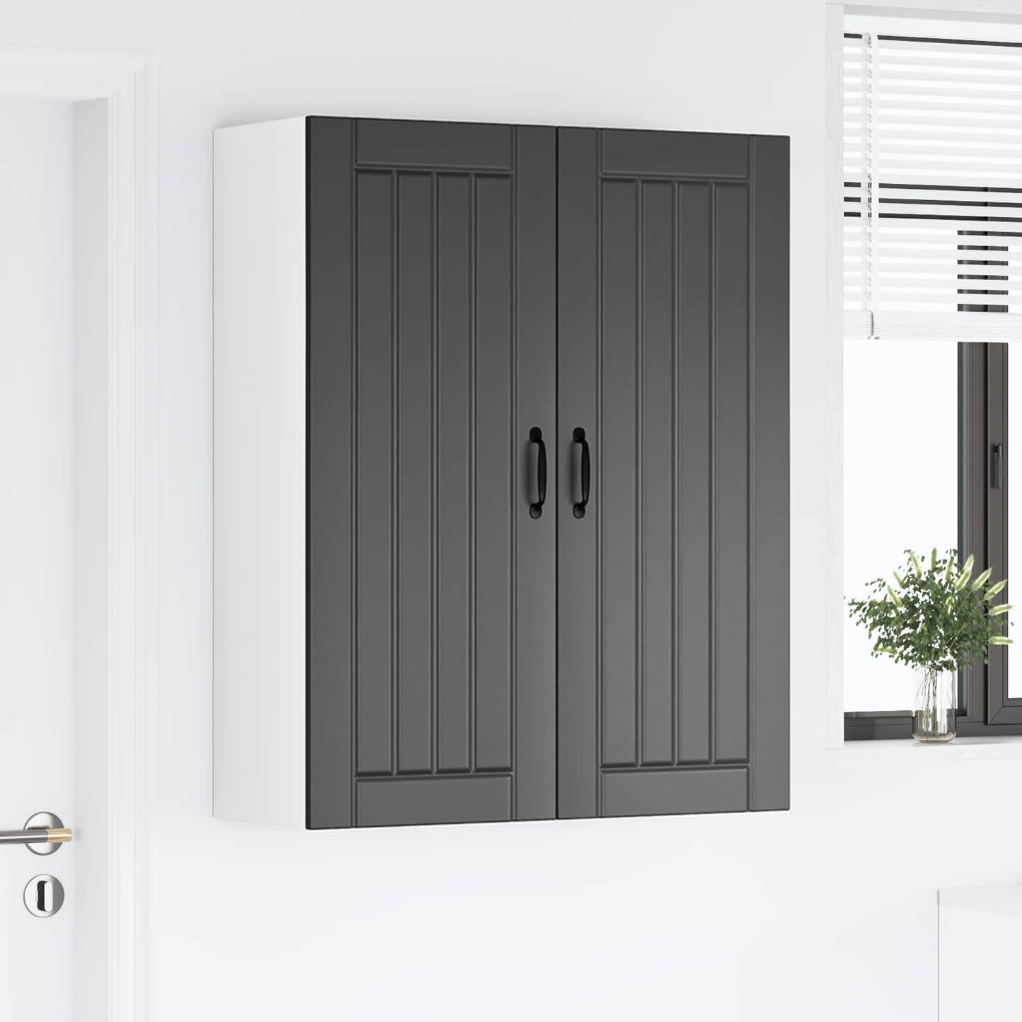 Pannello lavastoviglie Lucca Nero 80 x 31 x 100 cm | homemem39