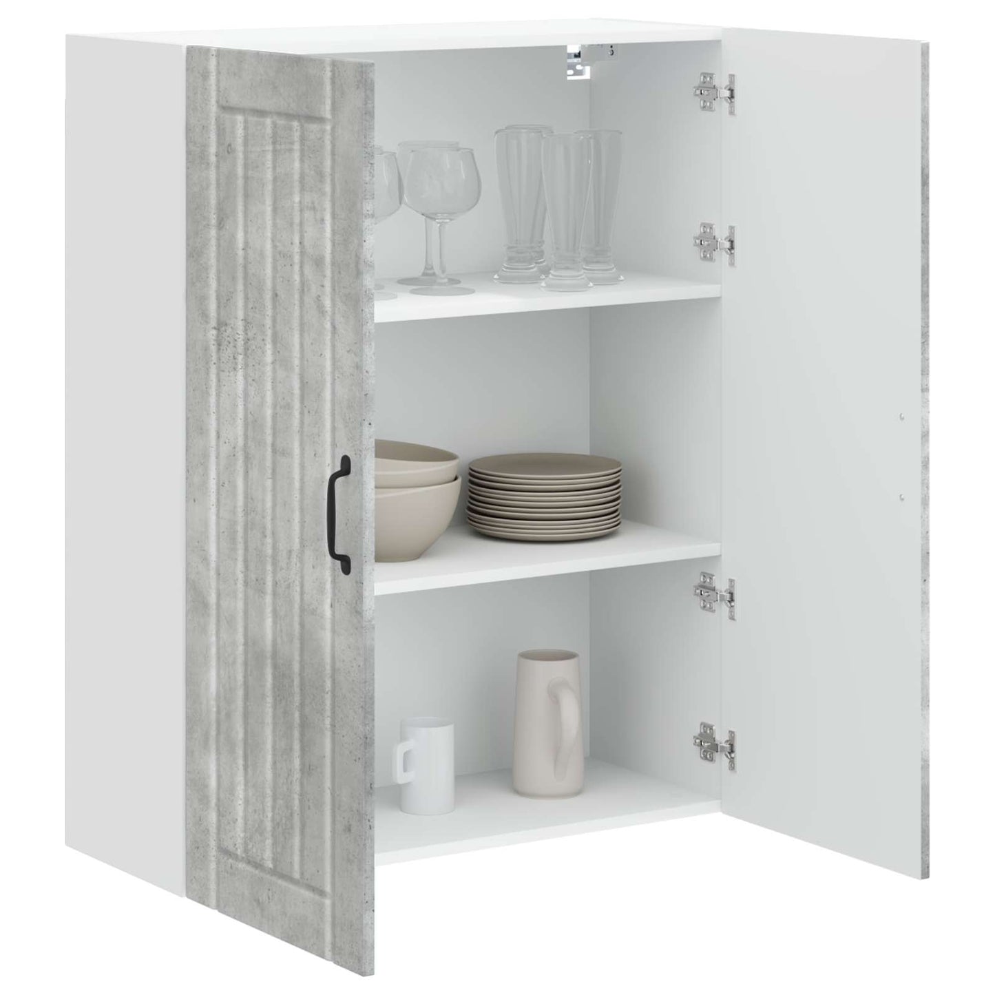 Pannello lavastoviglie Lucca Grigio Cemento 80 x 31 x 100 cm | homemem39