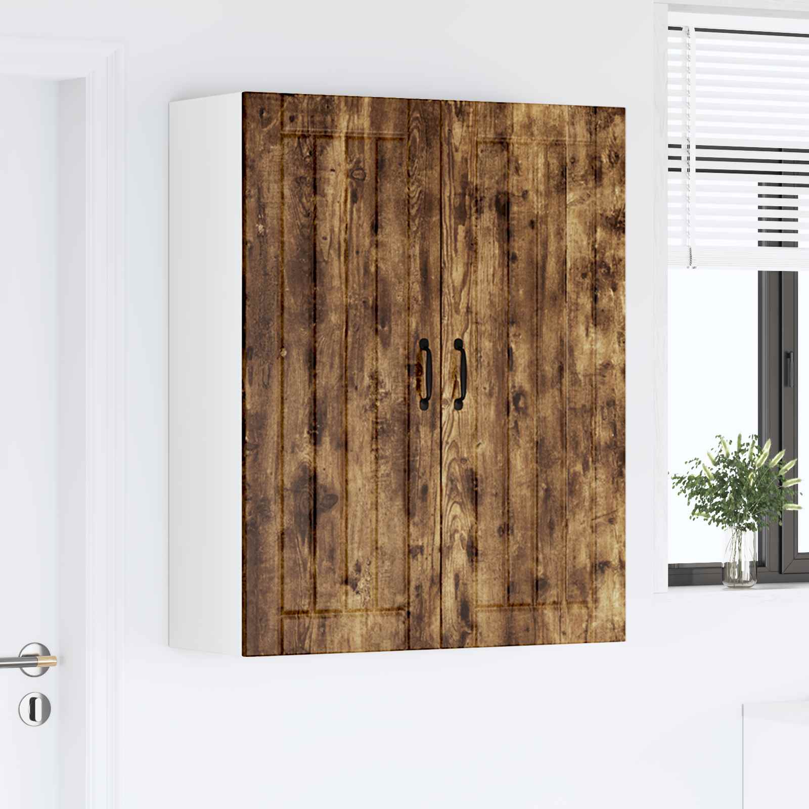 Pannello lavastoviglie Lucca Rovere Fumo 80 x 31 x 100 cm | homemem39