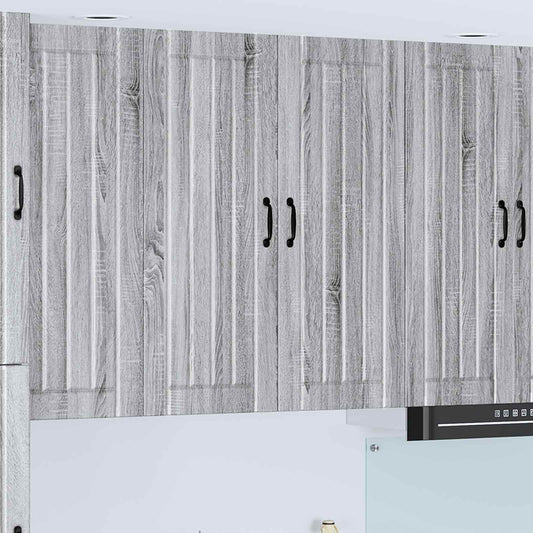 Pannello lavastoviglie Lucca Grigio Sonoma 80 x 31 x 100 cm | homemem39