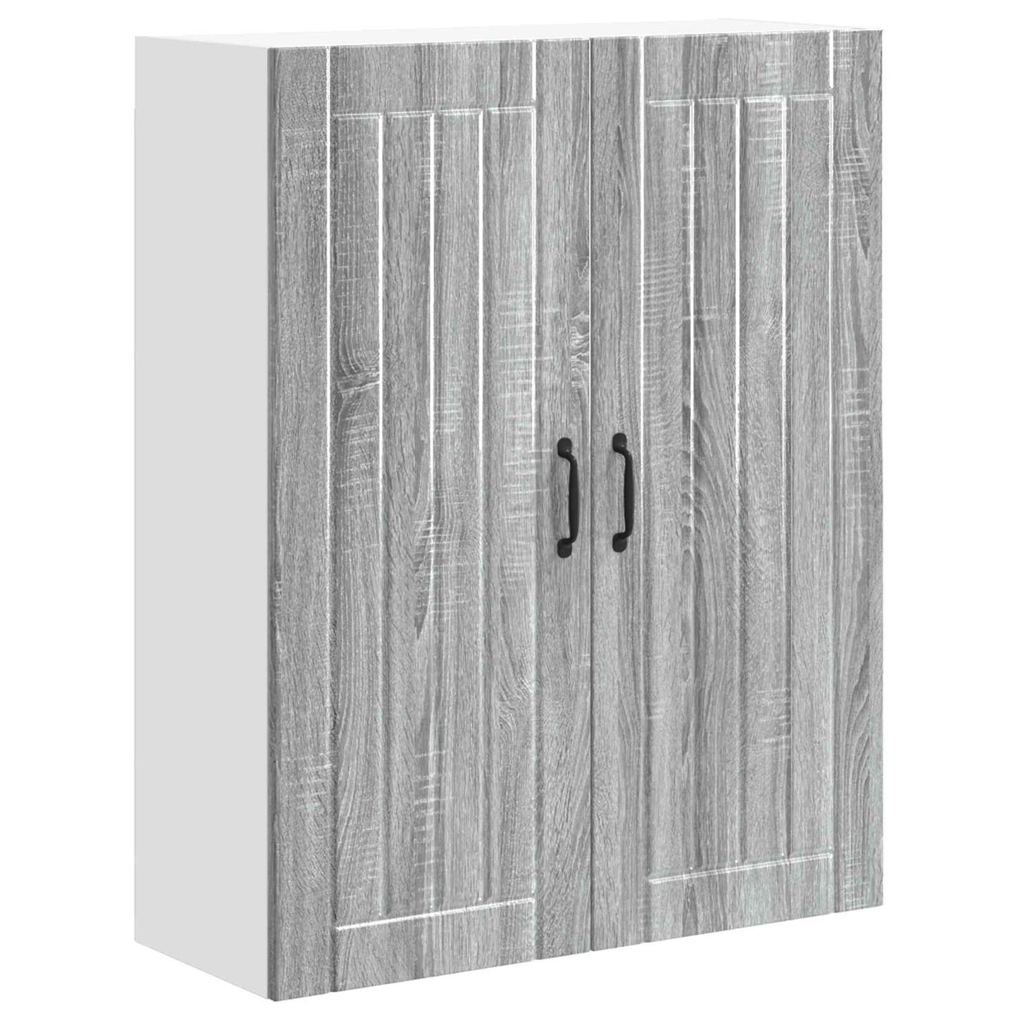 Armadietto a muro LUCCA Grigio Sonoma 80 x 31 x 100 cm