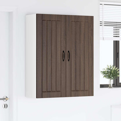 Pensile cucina con porta Lucca Rovere Marrone 80 x 31 x 100 cm | homemem39