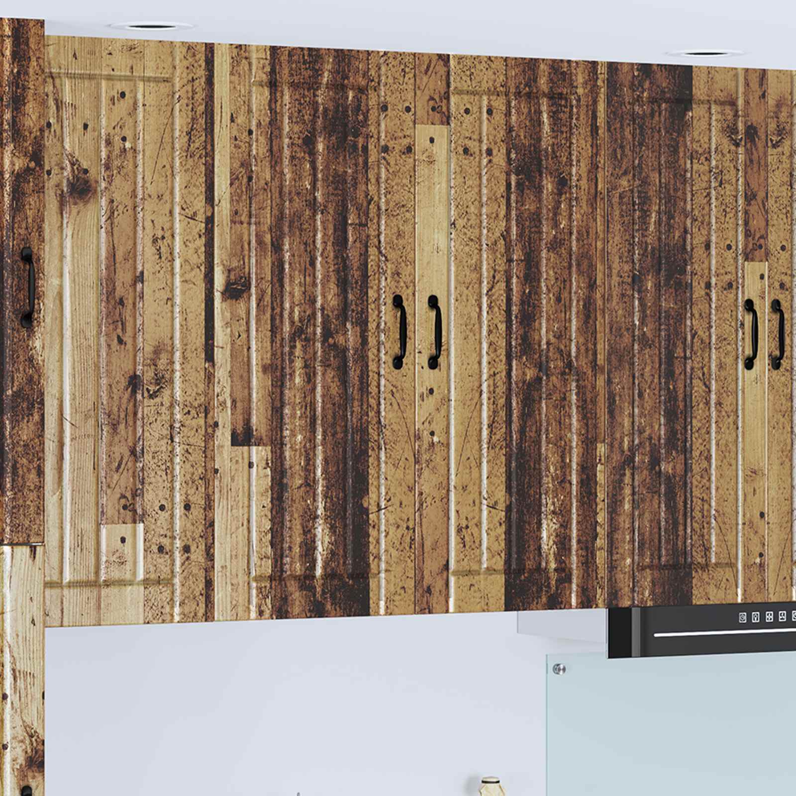 Pannello lavastoviglie Lucca Legno antico 80 x 31 x 100 cm | homemem39