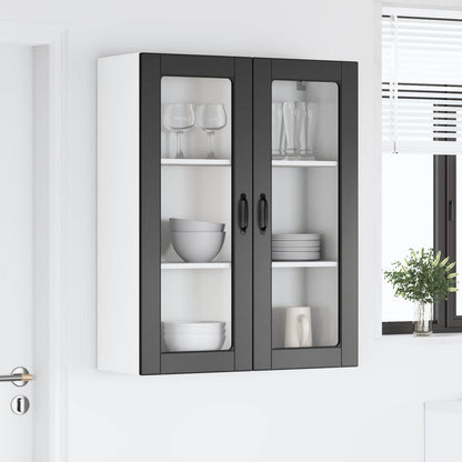 Pensile cucina Lucca Nero 80 x 31 x 100 cm Legno ingegnerizzato | homemem39