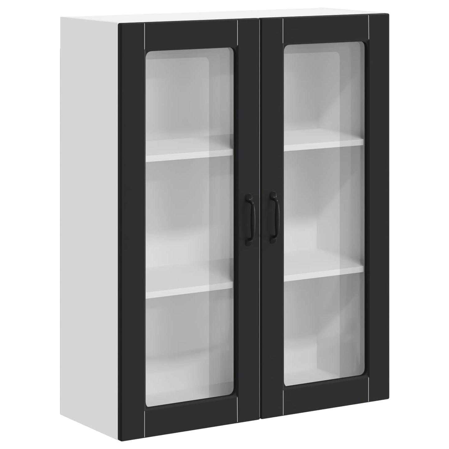 Pensile cucina Lucca Nero 80 x 31 x 100 cm Legno ingegnerizzato | homemem39