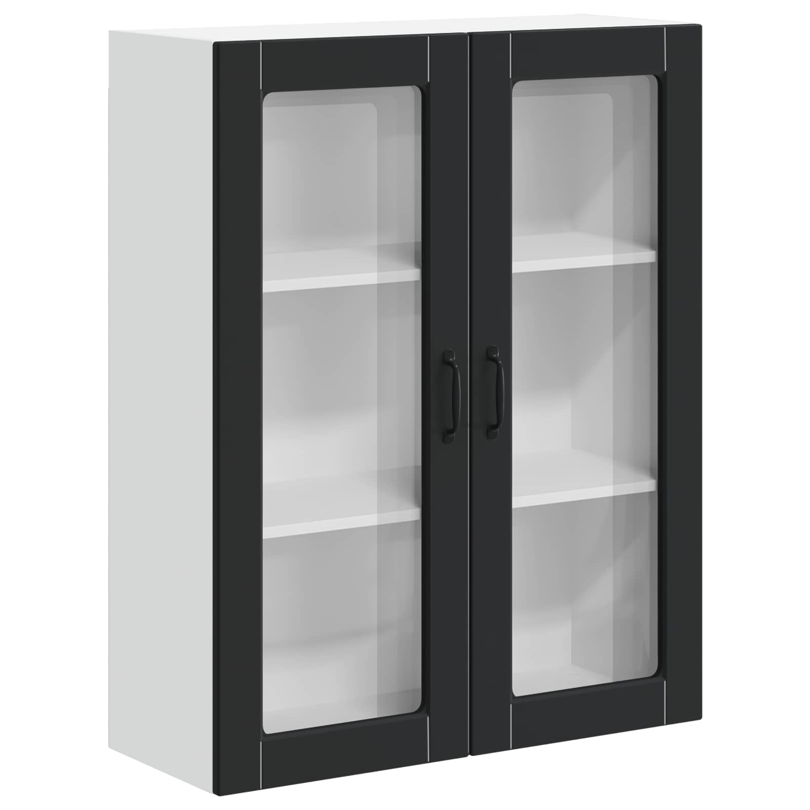 Pensile cucina Lucca Nero 80 x 31 x 100 cm Legno ingegnerizzato | homemem39