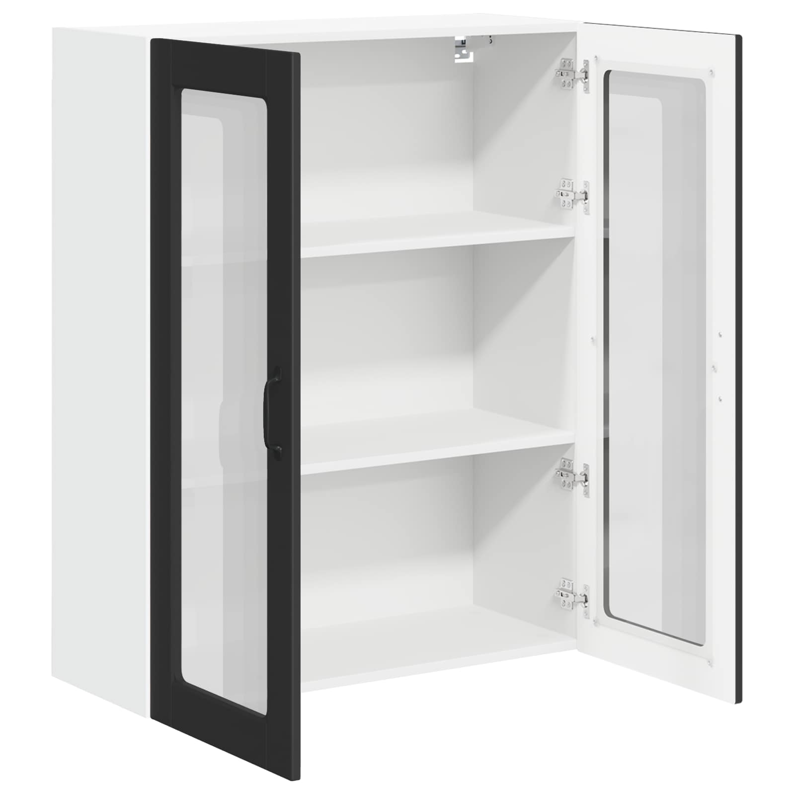 Pensile cucina Lucca Nero 80 x 31 x 100 cm Legno ingegnerizzato | homemem39