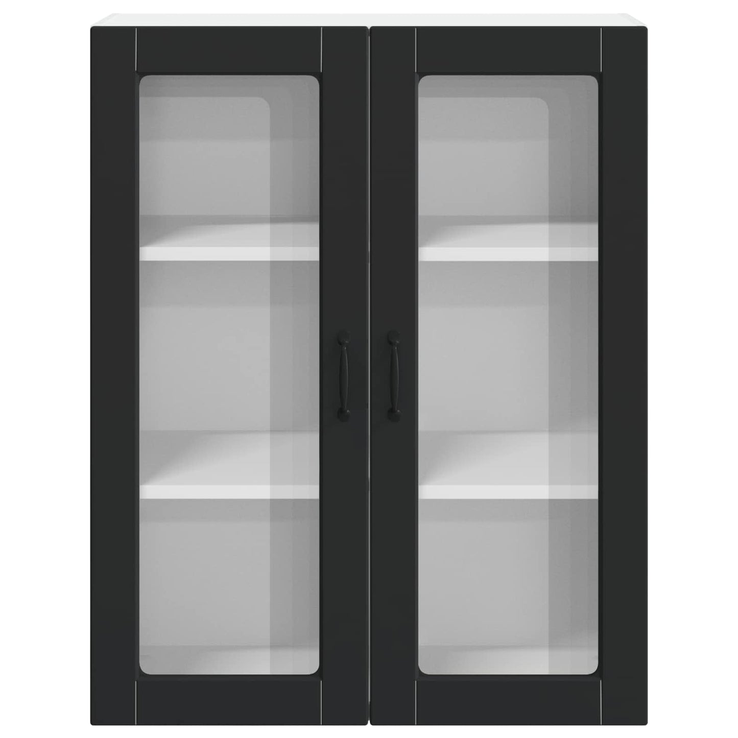 Pensile cucina Lucca Nero 80 x 31 x 100 cm Legno ingegnerizzato | homemem39