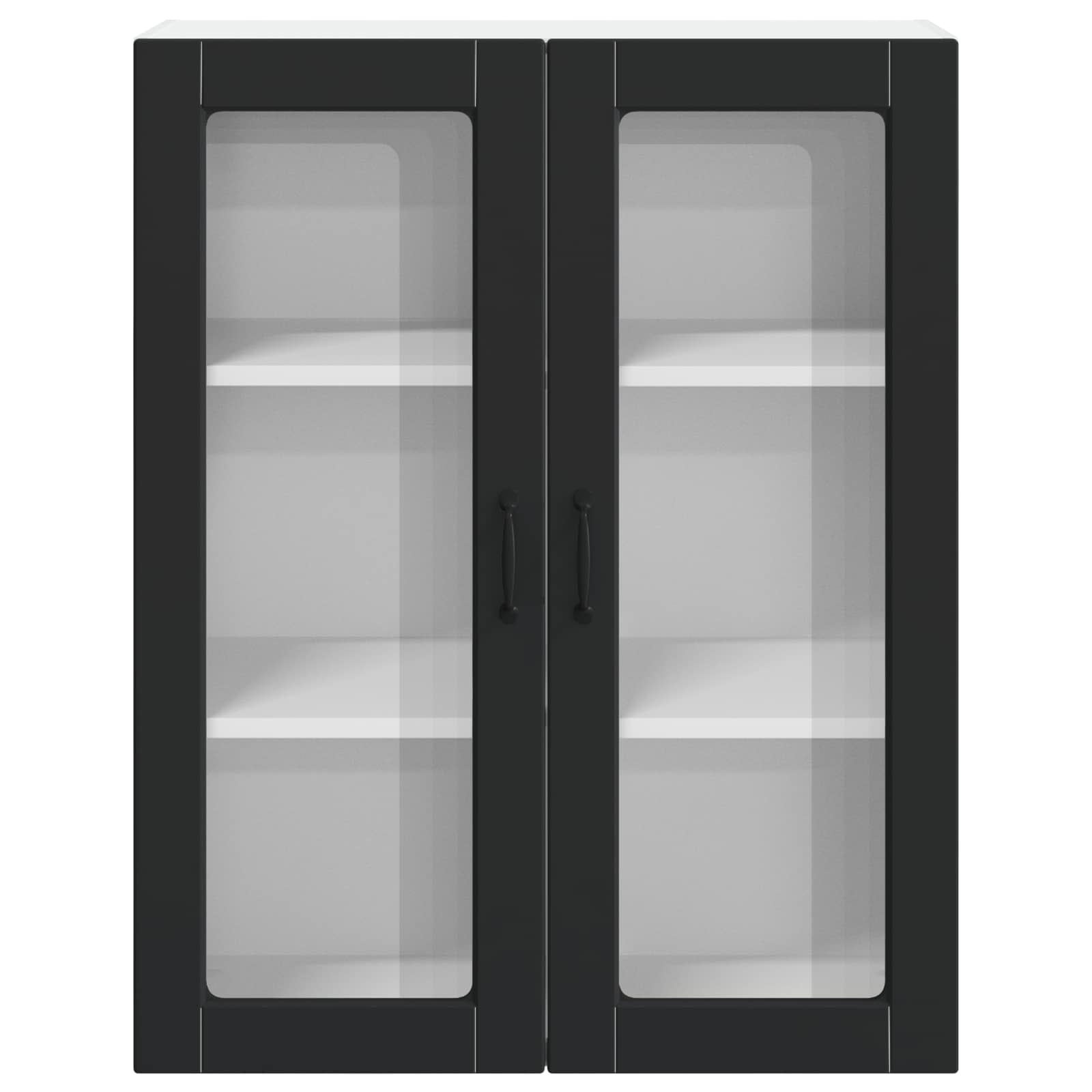 Pensile cucina Lucca Nero 80 x 31 x 100 cm Legno ingegnerizzato | homemem39