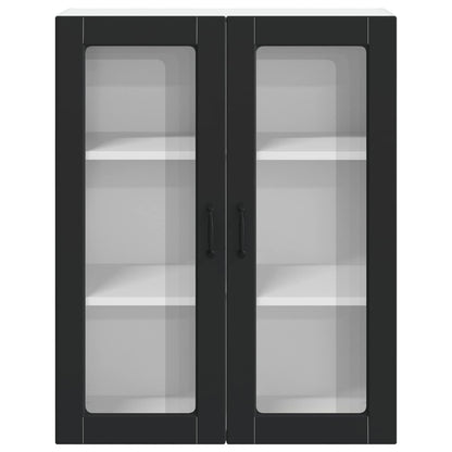 Pensile cucina Lucca Nero 80 x 31 x 100 cm Legno ingegnerizzato | homemem39
