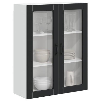 Pensile cucina Lucca Nero 80 x 31 x 100 cm Legno ingegnerizzato | homemem39