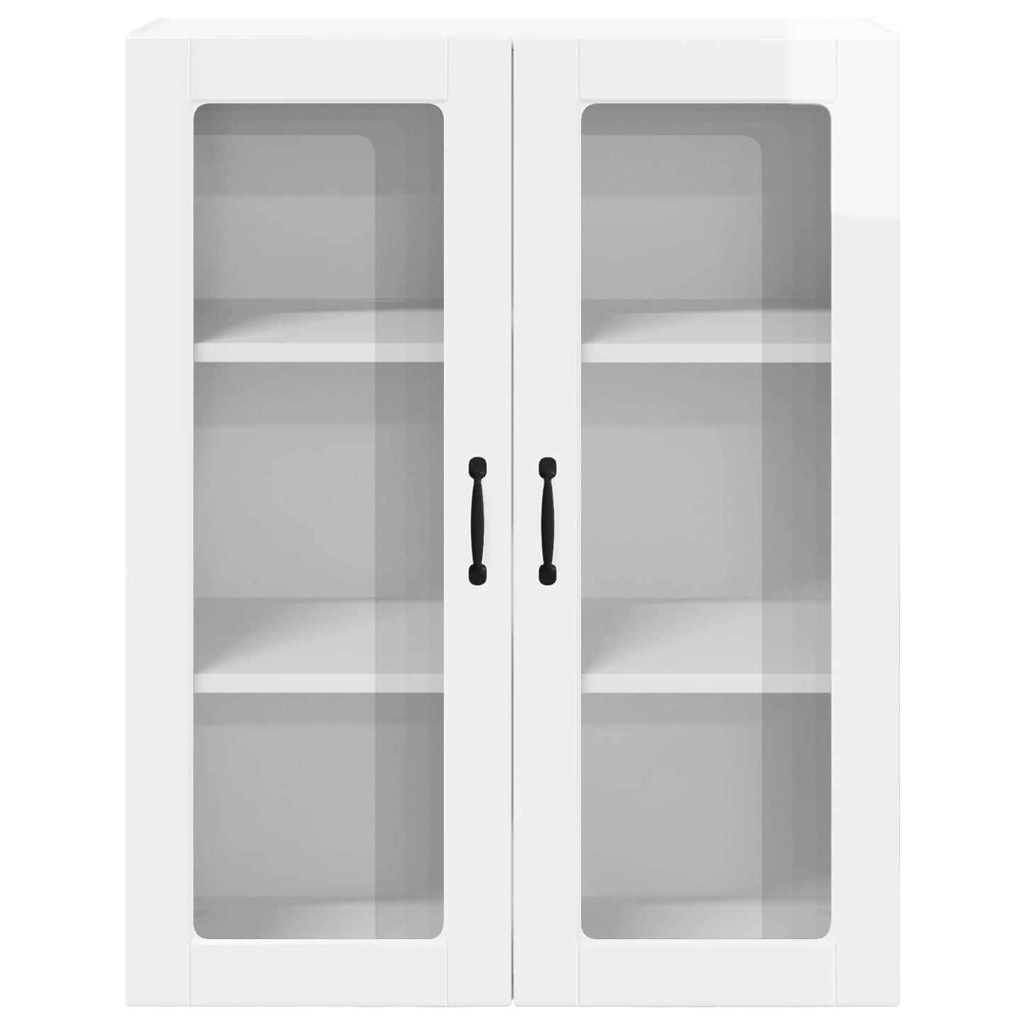 Pensile cucina con porta Lucca Bianco Lucido 80 x 31 x 100 cm | homemem39