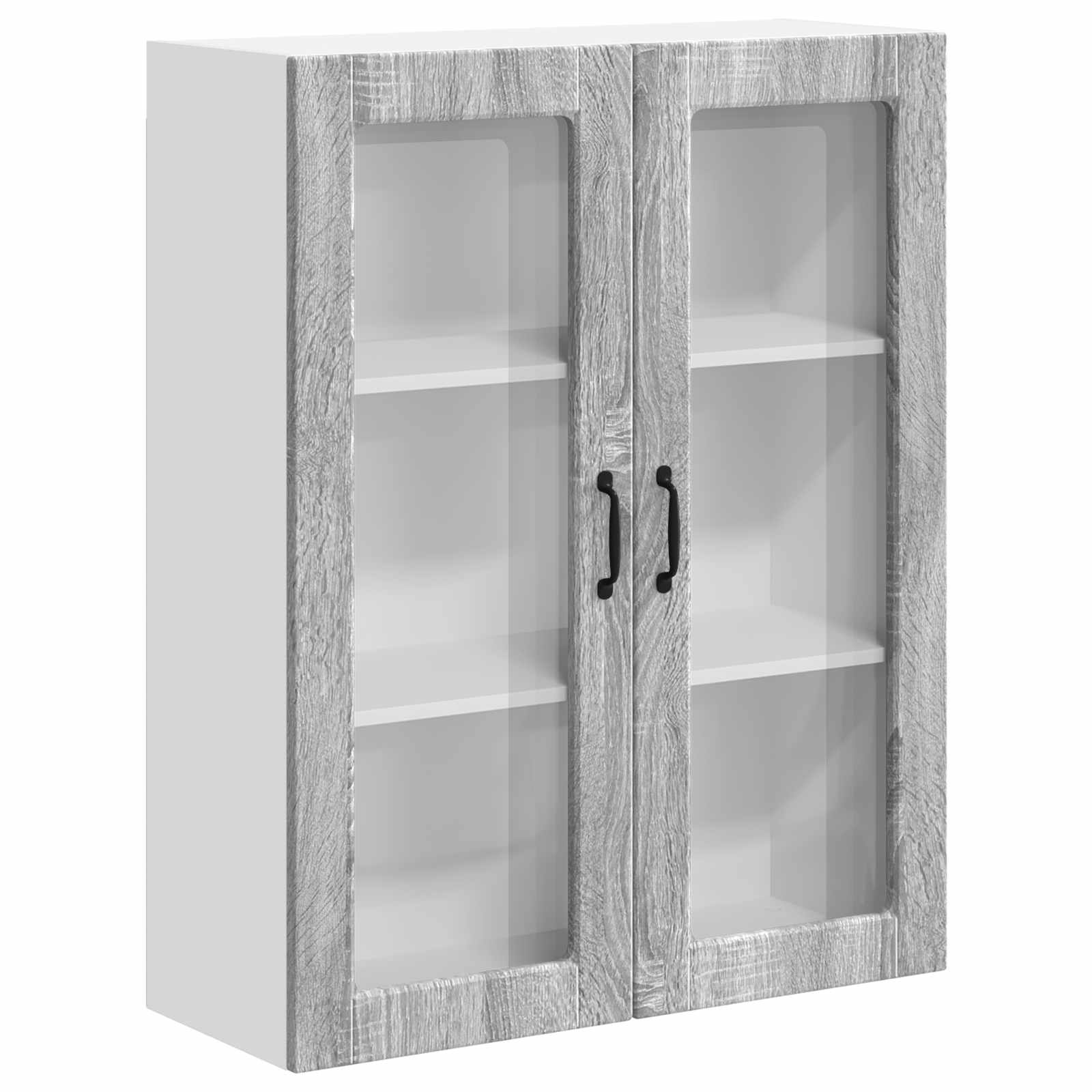 Pensile cucina con porta Lucca Grigio Sonoma 80 x 31 x 100 cm | homemem39