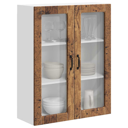 Pensile cucina con porta Lucca Legno antico 80 x 31 x 100 cm | homemem39