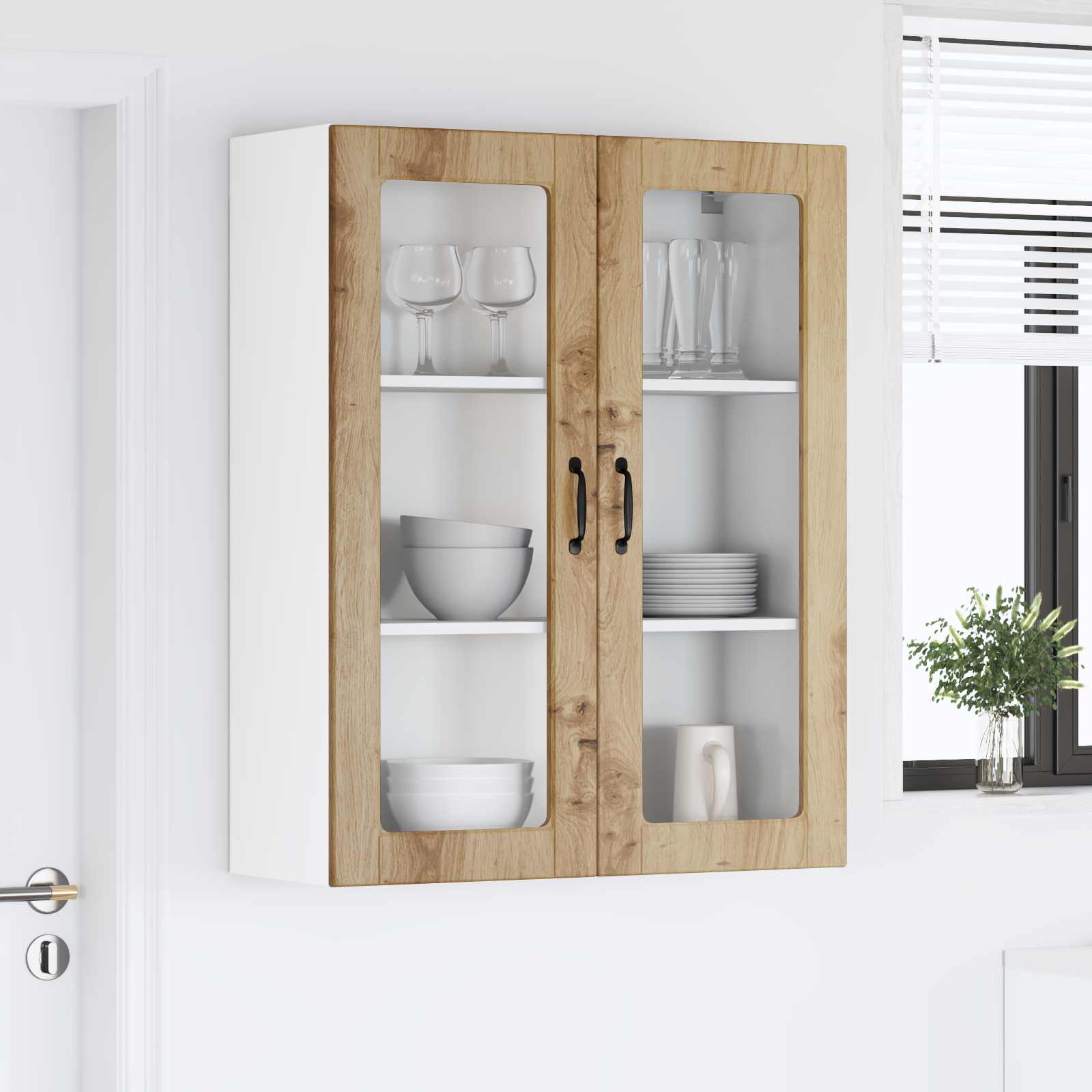 Pensile cucina Lucca Rovere Artigianale 80 x 31 x 100 cm | homemem39