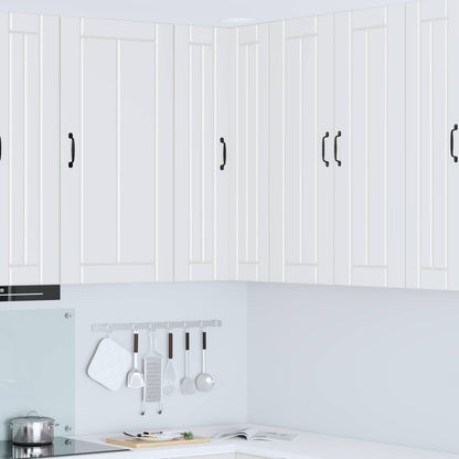 Mobile angolare per parete LUCCA Bianco 57 x 57 x 100 cm