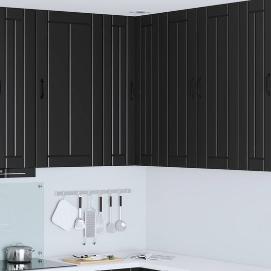 Mobile angolare per parete LUCCA Nero 57 x 57 x 100 cm