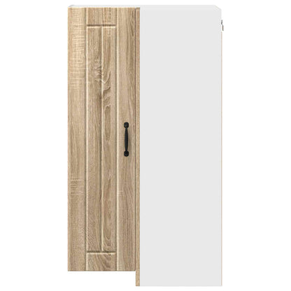 Mobile angolare per parete LUCCA Rovere Sonoma 57 x 57 x 100 cm