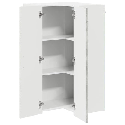 Pannello lavastoviglie Lucca Grigio Cemento 57 x 57 x 100 cm | homemem39