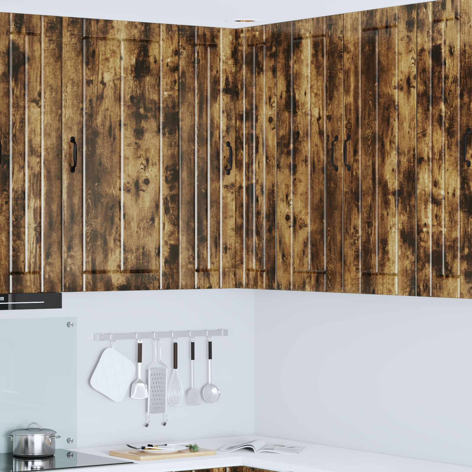 Pannello lavastoviglie Lucca Rovere Fumo 57 x 57 x 100 cm | homemem39