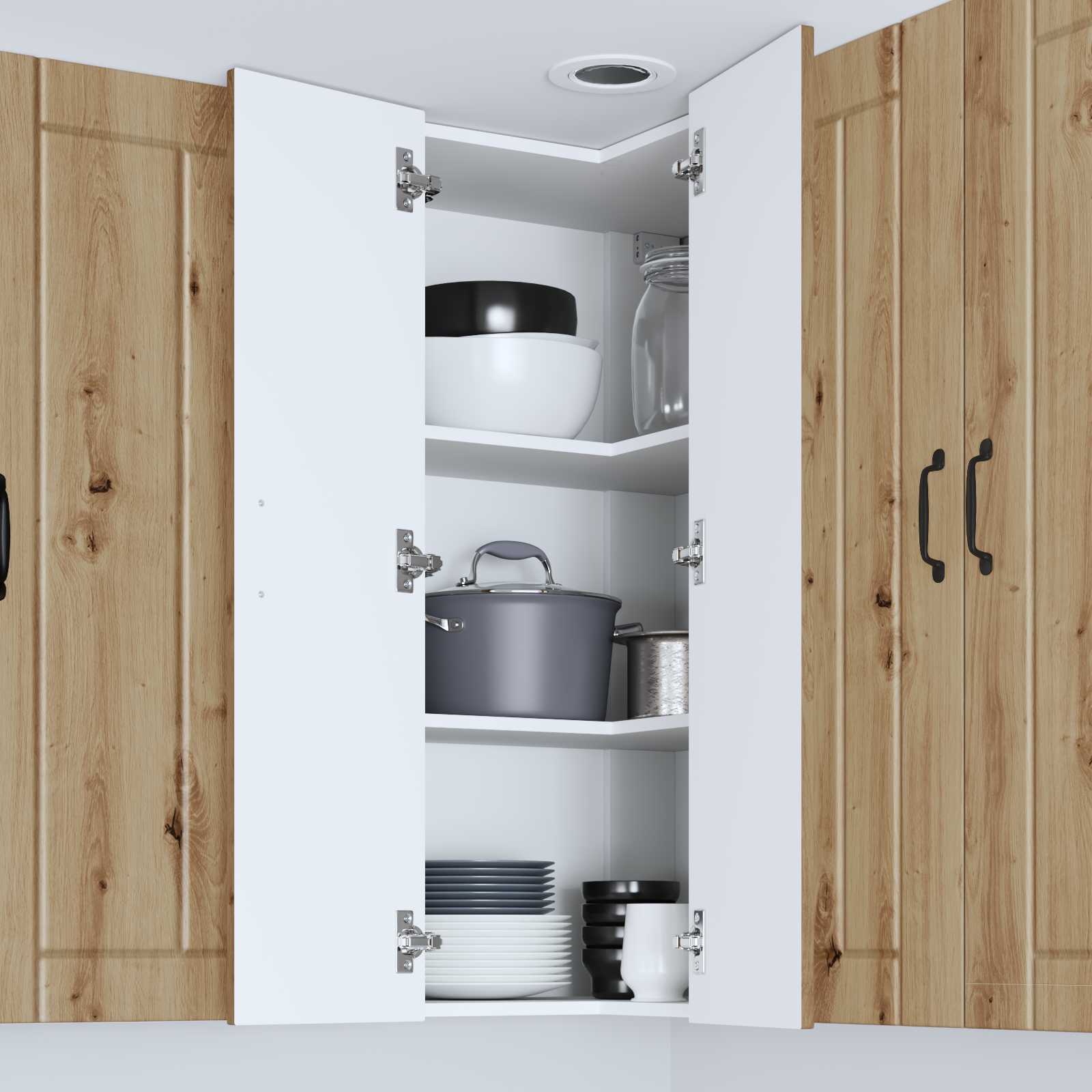 Pannello lavastoviglie Lucca Rovere Artigianale | homemem39