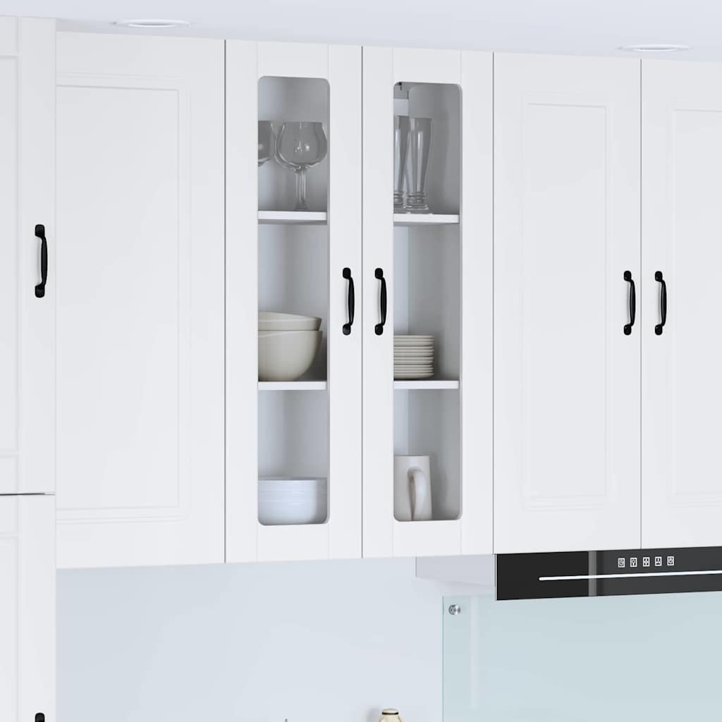 Pensile cucina Montaggio a parete Lucca Bianco 60 x 31 x 100 cm | homemem39