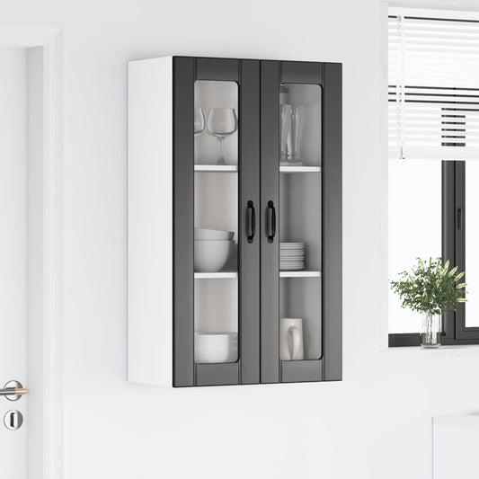 Pensile cucina Lucca Nero 60 x 31 x 100 cm Legno ingegnerizzato | homemem39