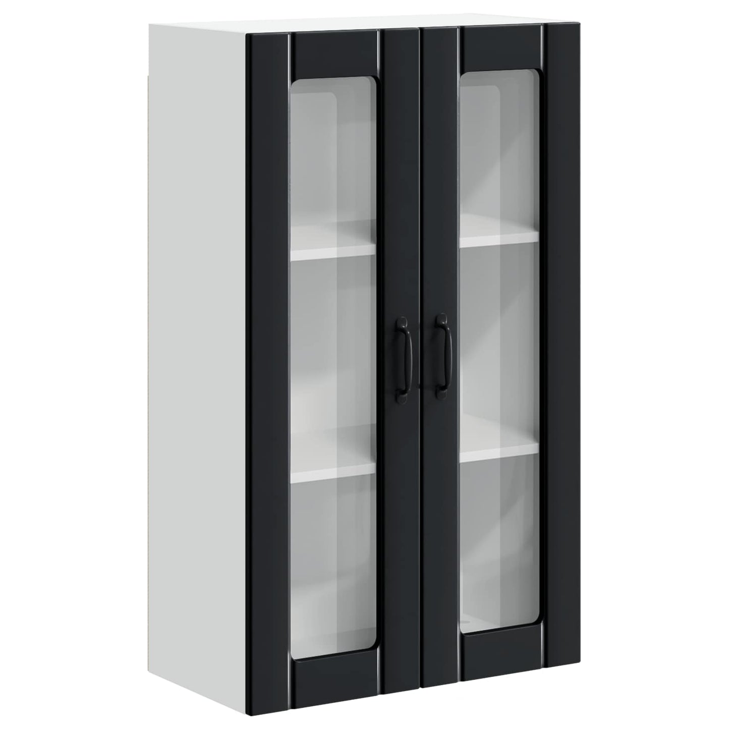 Pensile cucina Lucca Nero 60 x 31 x 100 cm Legno ingegnerizzato | homemem39