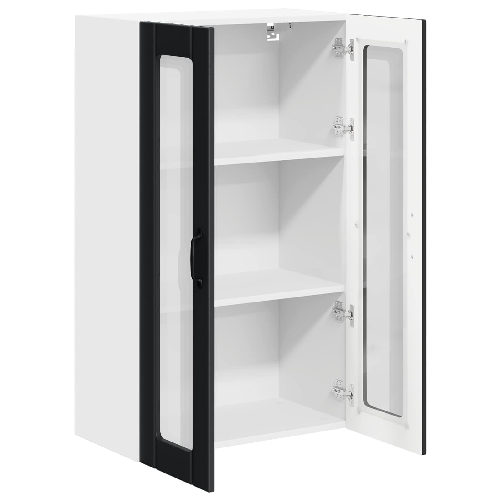 Pensile cucina Lucca Nero 60 x 31 x 100 cm Legno ingegnerizzato | homemem39