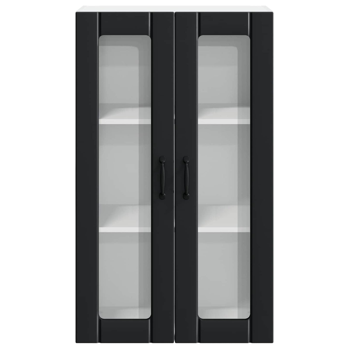 Pensile cucina Lucca Nero 60 x 31 x 100 cm Legno ingegnerizzato | homemem39