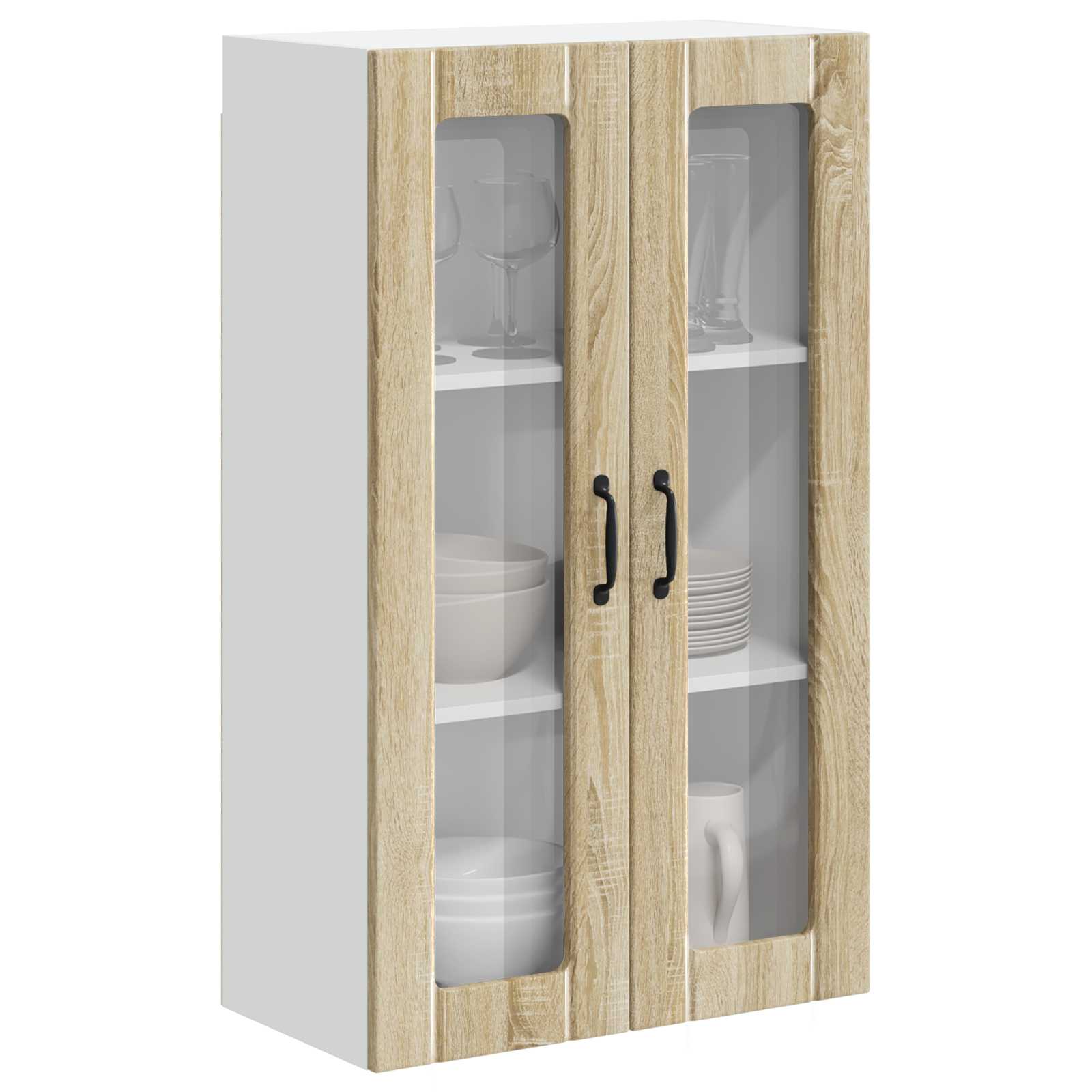 Pensile cucina con porta Lucca Rovere Sonoma 60 x 31 x 100 cm | homemem39