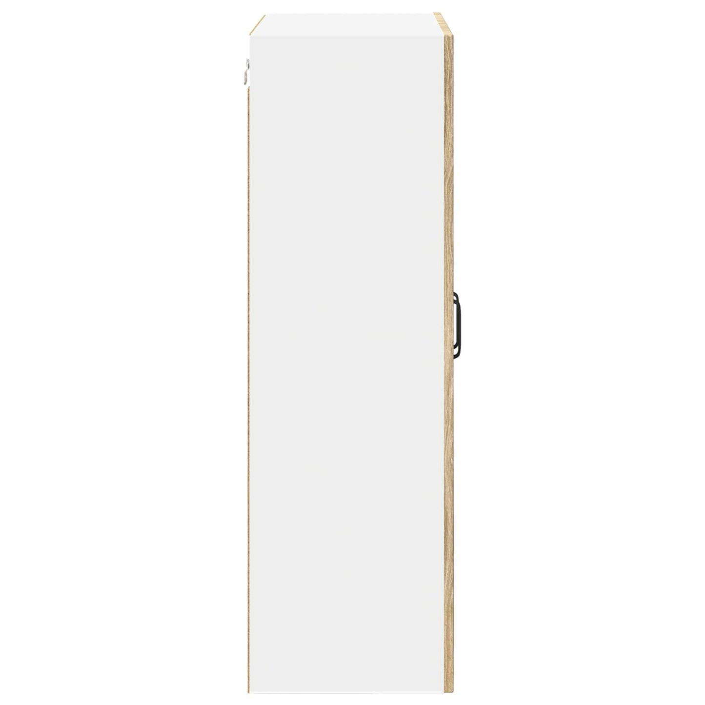 Mobile in vetro da parete LUCCA Rovere Sonoma 60 x 31 x 100 cm