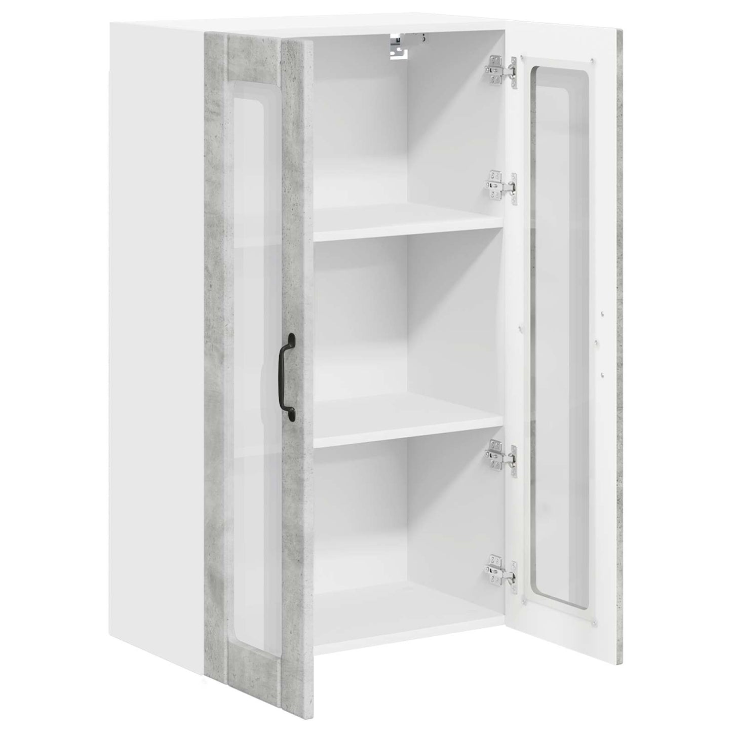 Pensile cucina con porta Lucca Grigio Cemento 60 x 31 x 100 cm | homemem39