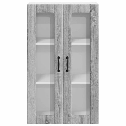 Pensile cucina con porta Lucca Grigio Sonoma 60 x 31 x 100 cm | homemem39