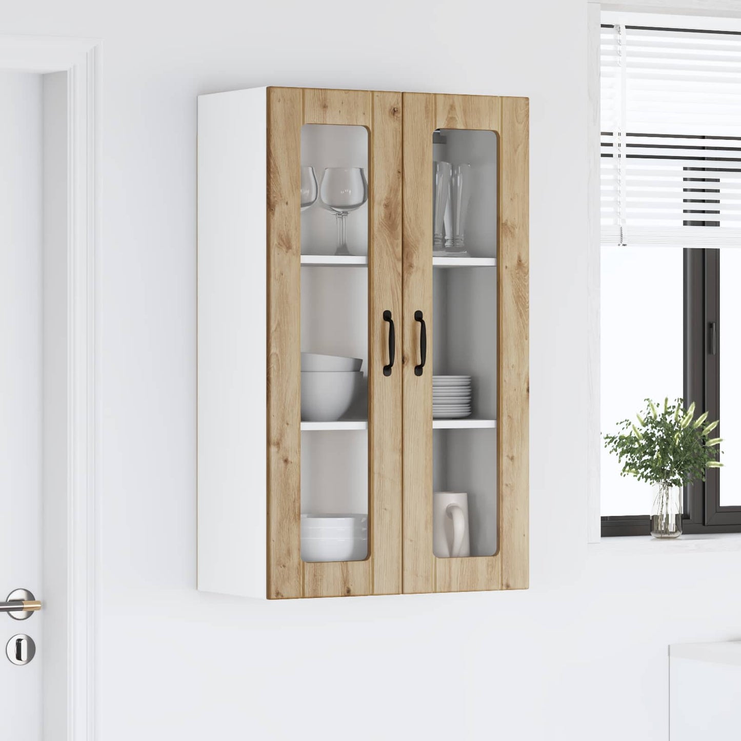 Pensile cucina Lucca Rovere Artigianale 60 x 31 x 100 cm | homemem39
