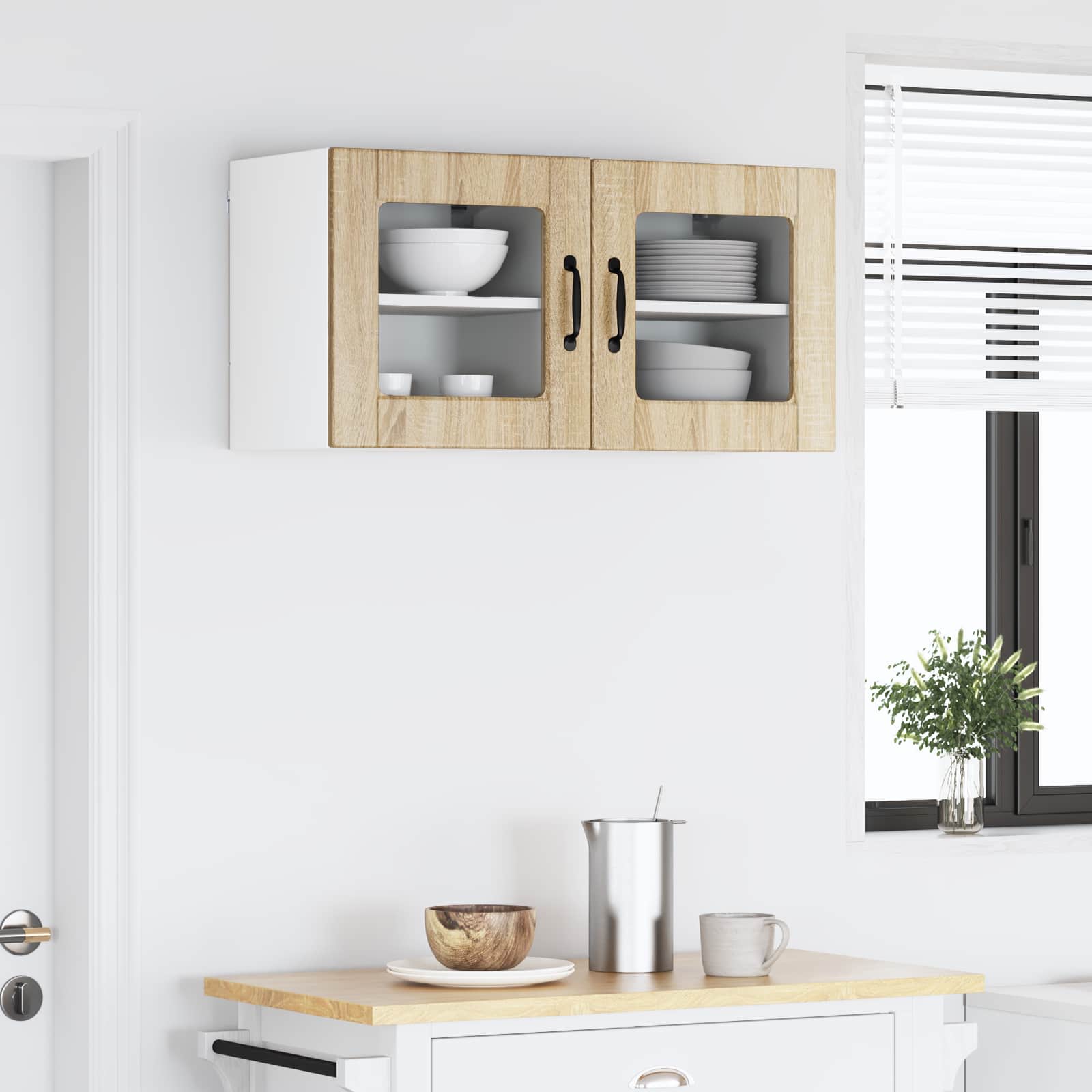 Pannello lavastoviglie 2 pcs Rovere Sonoma 40 x 31 x 40 cm | homemem39